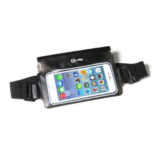 CELLY SPLASHBELT CINTURA ELASTICA PER SMARTPHONE FINO A 5.7" BLACK